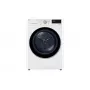Wäschetrockner LG RH80V9AV3N 8 kg A+++ Wärmepumpe, freistehend Frontlader, Schwarz/Weiß