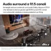 Soundbar LG S95TR 9.1.5 Kanäle 810 W RMS mit kabellosem 220 W Subwoofer, Schwarz