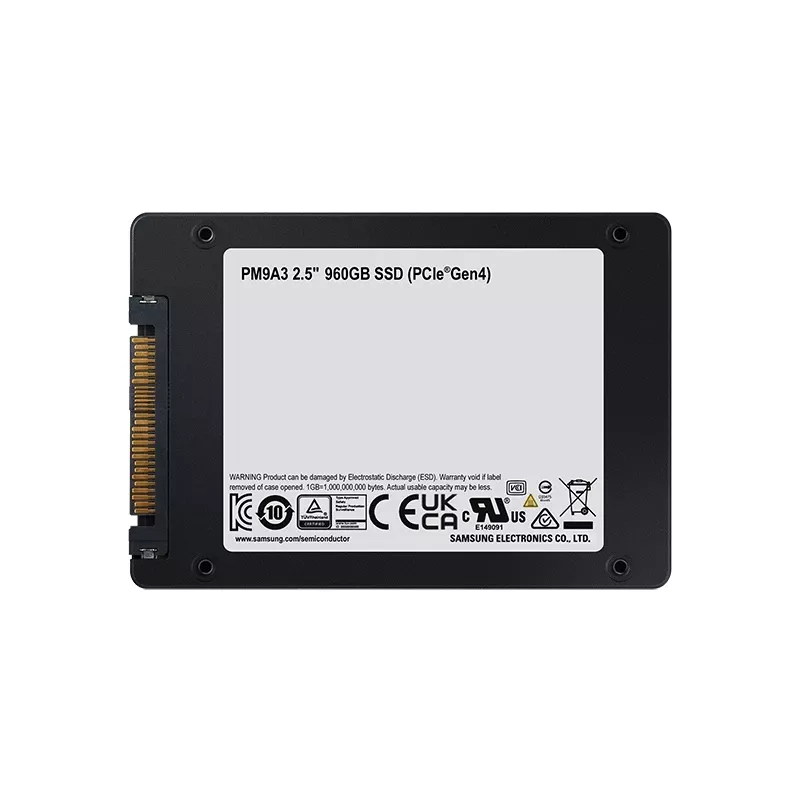Samsung PM9A3 960 GB 2,5 Zoll PCI Express 4.0 NVMe V-NAND TLC