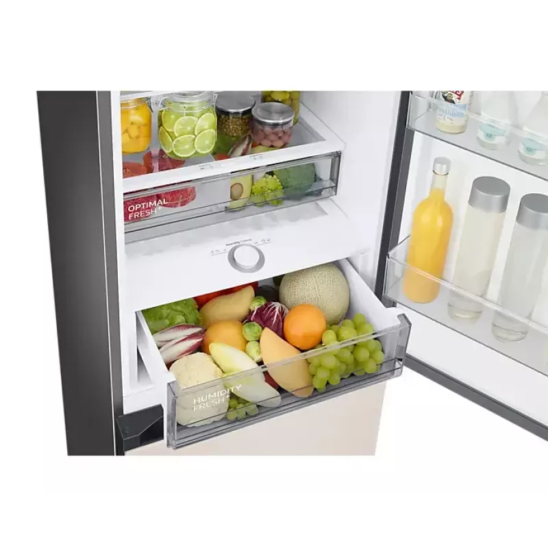 Samsung RB38C7B5D39/EF Kühl-Gefrierkombination Freistehend 390 L Beige