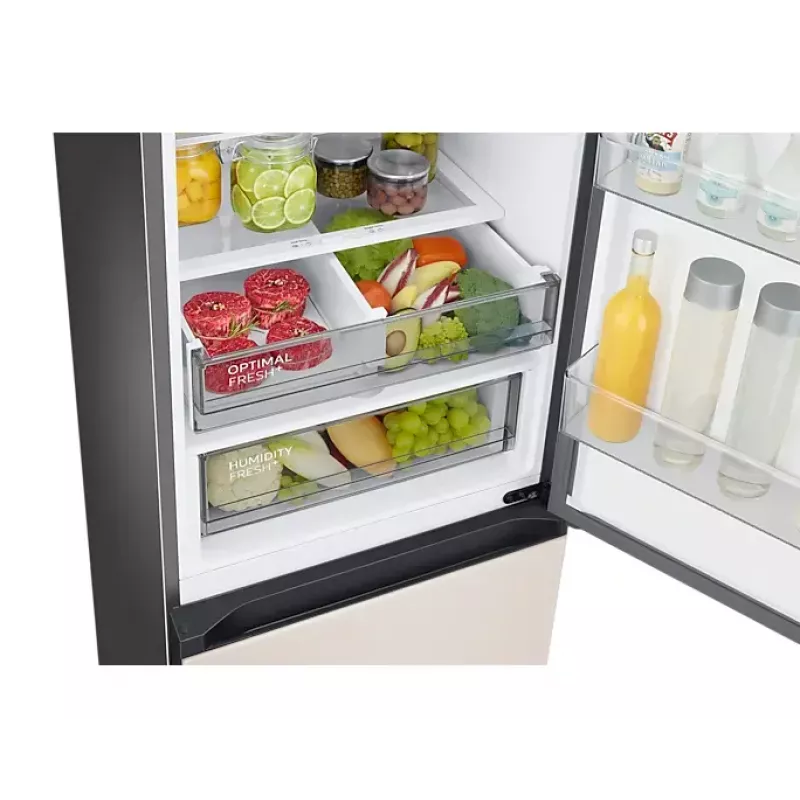 Samsung RB38C7B5D39/EF Kühl-Gefrierkombination Freistehend 390 L Beige