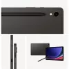 Samsung Galaxy Tab S9 SM-X716B 5G Snapdragon 256 GB 27.9 cm (11 Zoll) 12 GB Wi-Fi 6 (802.11ax) Android 13 Graphite
