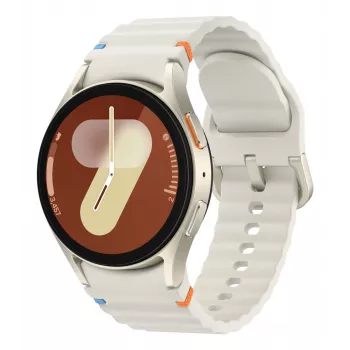 Samsung Galaxy Watch7 3,3 cm (1,3 Zoll) AMOLED 40 mm Digital 432 x 432 Pixel Touchscreen 4G Creme Wi-Fi GPS (Satellit)