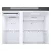 LG NatureFRESH GSBC40PYPE Amerikanischer Kühl-Gefrierschrank – Prime Silver – Energieeffizienzklasse E
