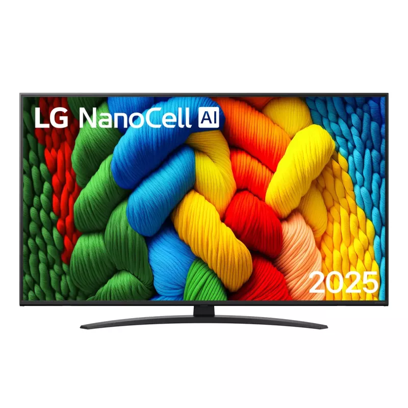 LG NanoCell AI 50NANO81A6A 127 cm (50 Zoll) 4K Ultra HD Smart-TV Wi-Fi Schwarz