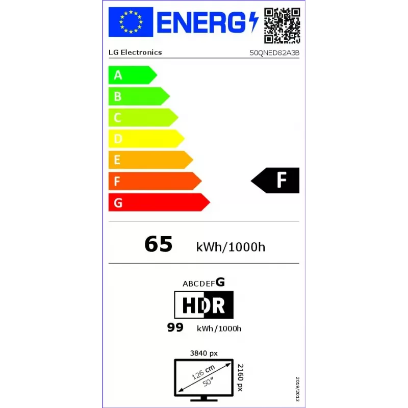 LG QNED 50QNED82A3B TV 127 cm (50 Zoll) 4K Ultra HD Smart TV Wi-Fi Schwarz