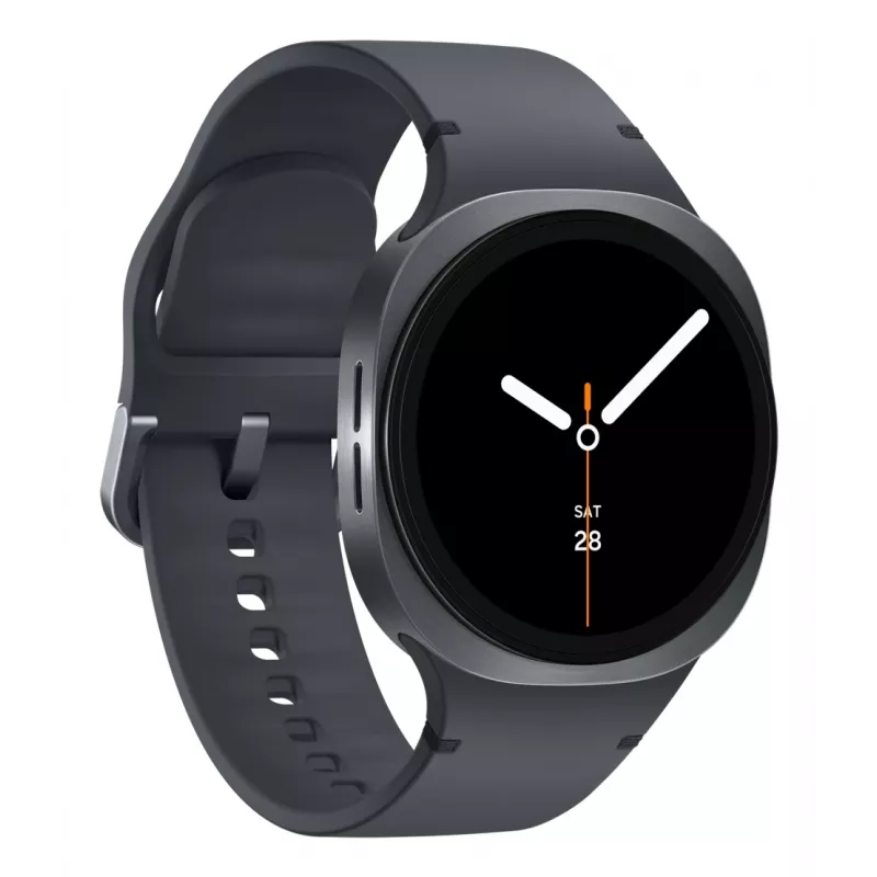 Samsung Galaxy Watch8 SM-L325FDAAXEF Smartwatch / Sportuhr 3,3 cm (1,3 Zoll) AMOLED 40 mm Digital 438 x 438 Pixel 4G Graphit Wi-Fi GPS (Satellit)