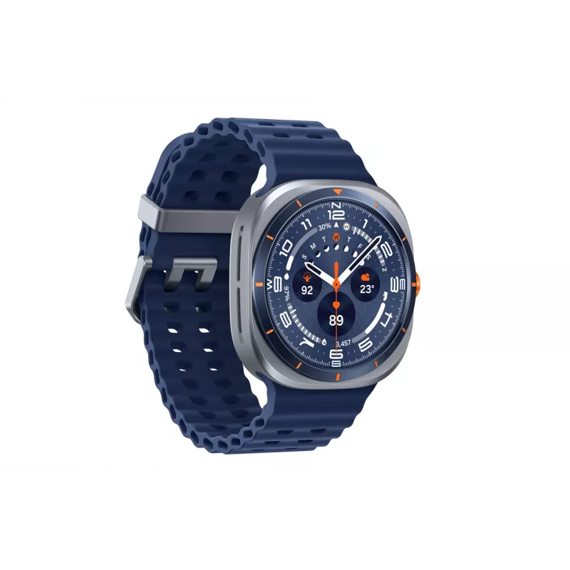 Samsung Galaxy Watch Ultra 3,81 cm (1,5 Zoll) AMOLED 47 mm Digital 480 x 480 Pixel Touchscreen 4G Blau Wi-Fi GPS (Satellit)