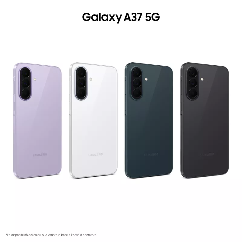 Samsung Galaxy A37 5G 17 cm (6,7 Zoll) Dual SIM Android 16.0 USB Type-C 8 GB 256 GB 5000 mAh Charcoal
