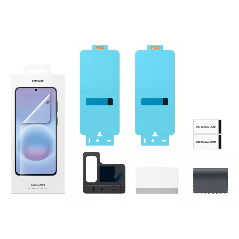 Samsung EF-UA576CTEGWW Mobiltelefon-Displayschutz/Rückseitenschutz Transparenter Displayschutz 2 Stk.