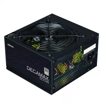 Zalman Decamax power supply unit 500 W ATX Schwarz