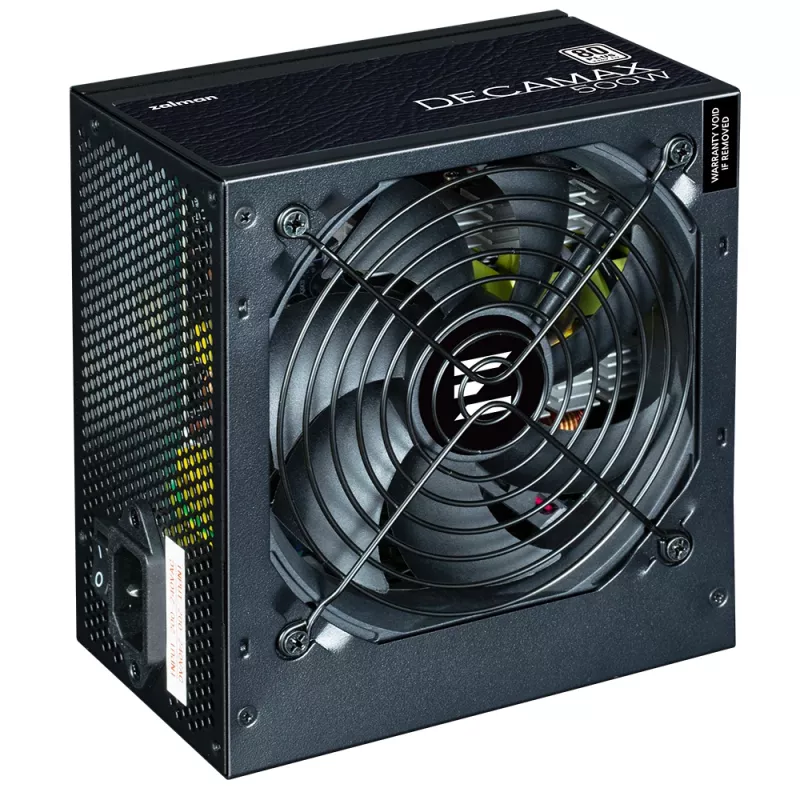 Zalman Decamax power supply unit 500 W ATX Schwarz