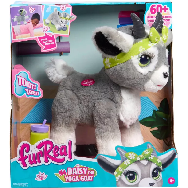 FurReal Daisy the Yoga Goat, Junge/Mädchen, 4 Jahr(e), Mit Ton