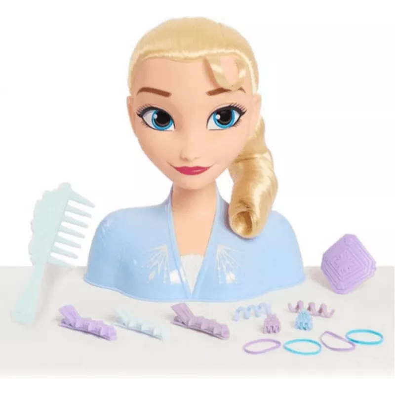 Just Play Disney Frozen 2, Make-up/Styling-Puppenkopf, Weiblich, 3 Jahr(e), 120 mm, Mehrfarbig
