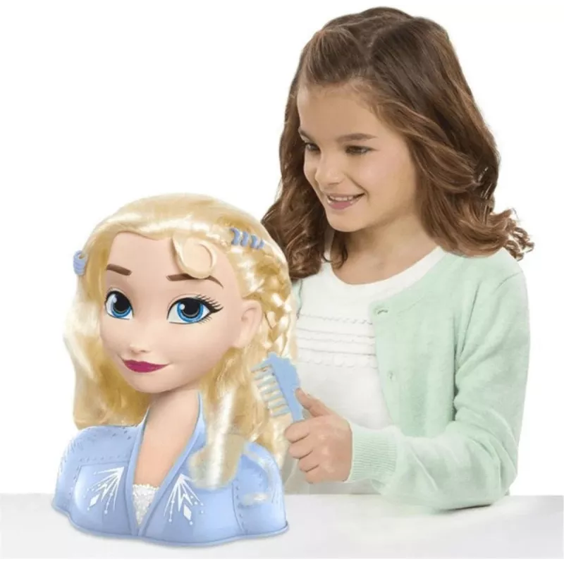 Just Play Disney Frozen 2, Make-up/Styling-Puppenkopf, Weiblich, 3 Jahr(e), 120 mm, Mehrfarbig