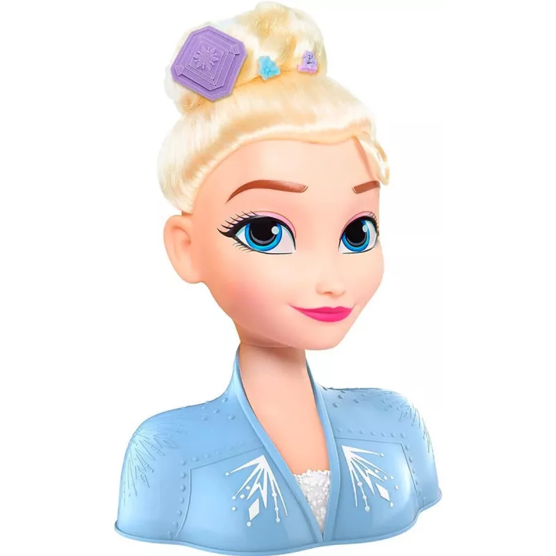 Just Play Disney Frozen 2, Make-up/Styling-Puppenkopf, Weiblich, 3 Jahr(e), 120 mm, Mehrfarbig