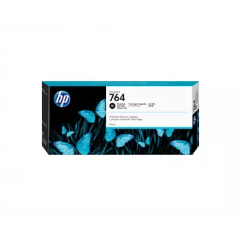 HP 764 300 ml Fototintenpatrone Schwarz für DesignJet, HP DesignJet T3500 Production eMFP-Serie, Thermotintenstrahldruck, Schwarz, Singapur, 283 mm, 41 mm