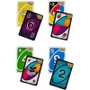 Spiele UNO FLIP Kartenspiel mit farbenblind zugänglichem Deck für Kinder, Erwachsene und Familienspieleabende