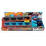 Hot Wheels City Speedway Hauler Carrier mit 3 Spielzeugautos, Fahrzeug-Set, 4 Jahr(e), Kunststoff, Grau, Mehrfarbig