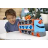 Hot Wheels City Speedway Hauler Carrier mit 3 Spielzeugautos, Fahrzeug-Set, 4 Jahr(e), Kunststoff, Grau, Mehrfarbig