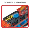 Hot Wheels City Speedway Hauler Carrier mit 3 Spielzeugautos, Fahrzeug-Set, 4 Jahr(e), Kunststoff, Grau, Mehrfarbig