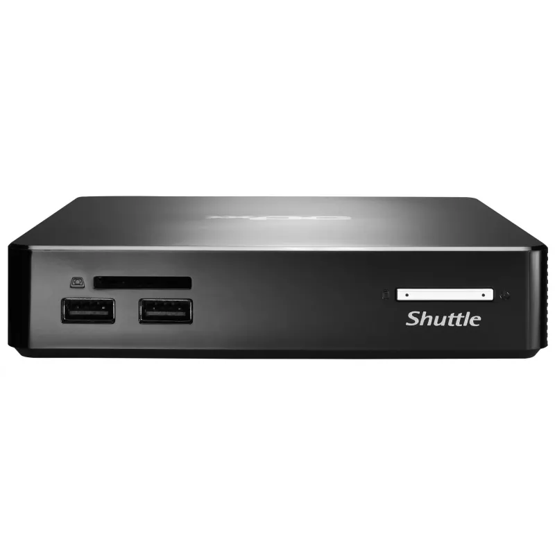 Shuttle XPC nano NS02EV2 Rockchip RK3368 2 GB DDR3L-SDRAM 16 GB eMMC Android 8.1 Nettop Mini PC Schwarz