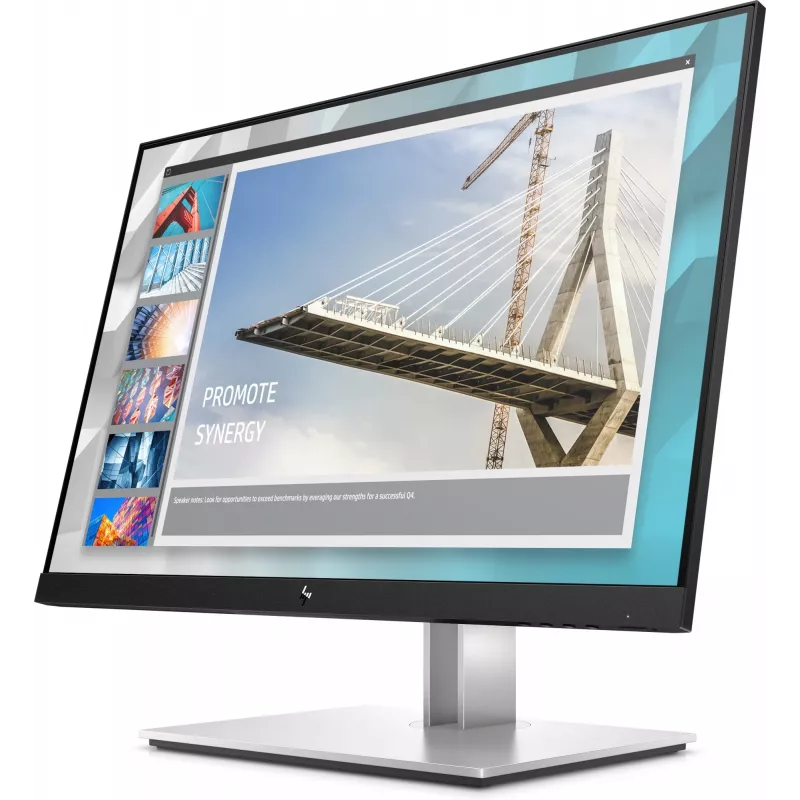 HP E-Series E24i G4 WUXGA Monitor, 61 cm (24 Zoll), 1920 x 1200 Pixel, WUXGA, LCD, 5 ms, Schwarz