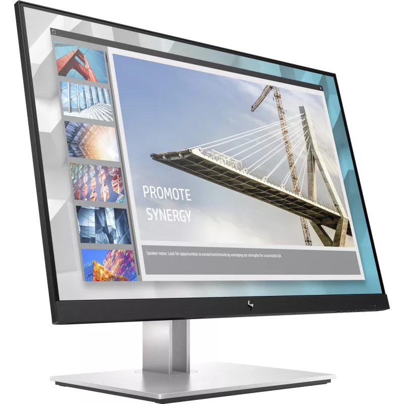HP E-Series E24i G4 WUXGA Monitor, 61 cm (24 Zoll), 1920 x 1200 Pixel, WUXGA, LCD, 5 ms, Schwarz