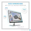 HP E-Series E24i G4 WUXGA Monitor, 61 cm (24 Zoll), 1920 x 1200 Pixel, WUXGA, LCD, 5 ms, Schwarz