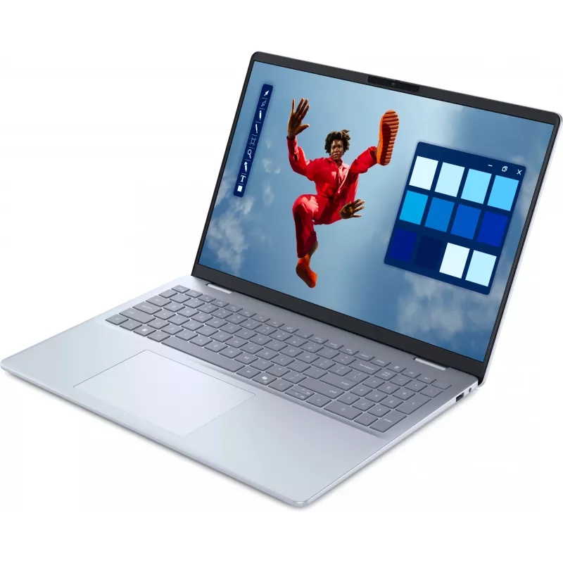 Laptop Dell 16 Plus DB16250 — Intel Core Ultra 9 288V, 16 Zoll Quad HD+ Touchscreen, 32 GB RAM, 1 TB SSD, Windows 11 Pro, Blau