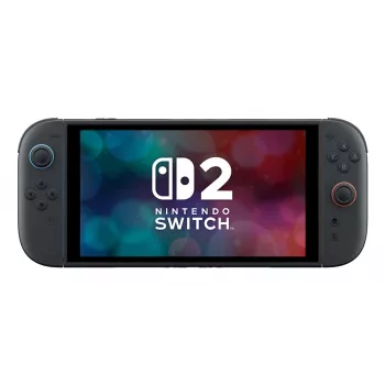 Gaming-Konsole NINTENDO Switch 2 Schwarz — 7,9 Zoll LCD 1920×1080, 120 Hz, 256 GB, 5220 mAh Batterie, Wi‑Fi 6, Bluetooth, HDR10