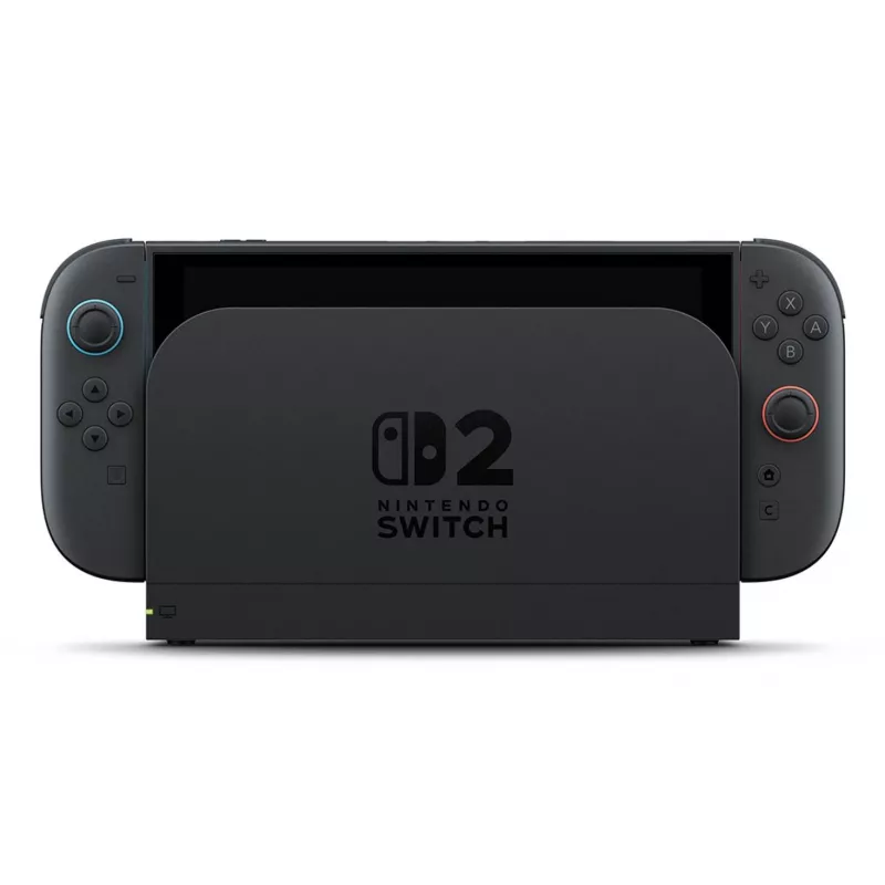 Gaming-Konsole NINTENDO Switch 2 Schwarz — 7,9 Zoll LCD 1920×1080, 120 Hz, 256 GB, 5220 mAh Batterie, Wi‑Fi 6, Bluetooth, HDR10