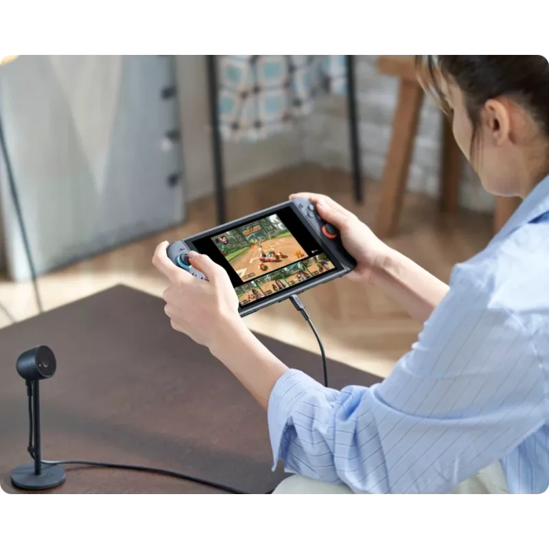 Nintendo Switch 2 + Mario Kart World tragbare Spielkonsole 20,1 cm (7,9″) 256 GB Touchscreen Wi-Fi Schwarz