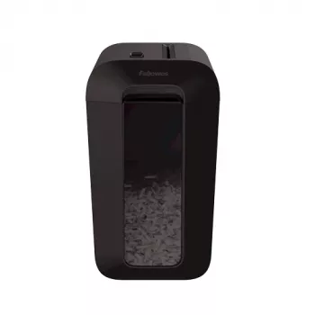 Fellowes LX65 Papierschredder Kreuzschnitt 4 cm Schwarz