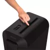 Fellowes LX65 Papierschredder Kreuzschnitt 4 cm Schwarz