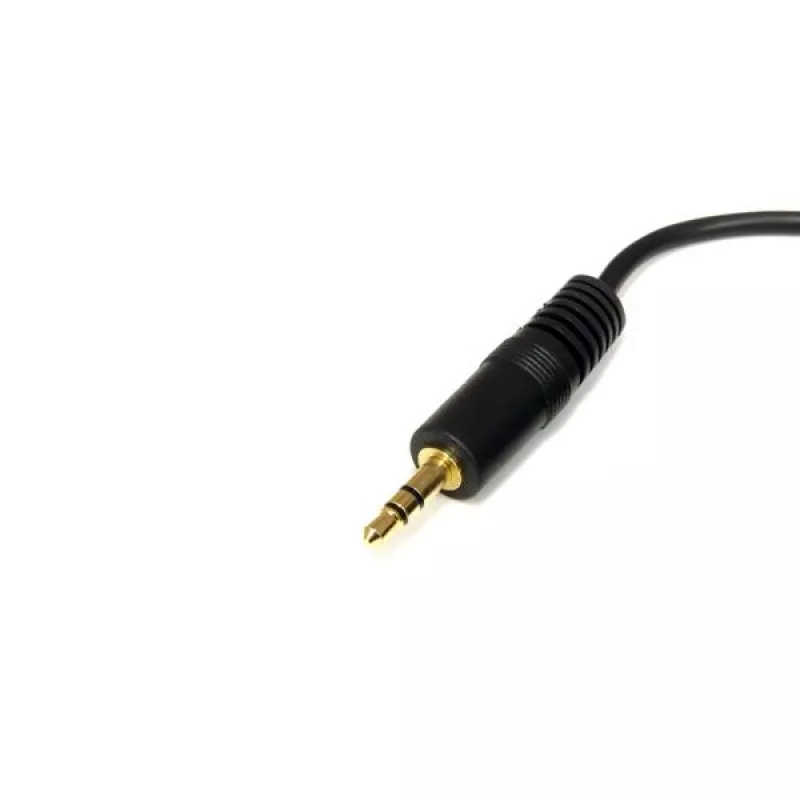 StarTech.com 1,8 m 3,5-mm-Stereo-Audiokabel - M/M, 3,5 mm, Stecker, 3,5 mm, Stecker, 1,8 m, Schwarz