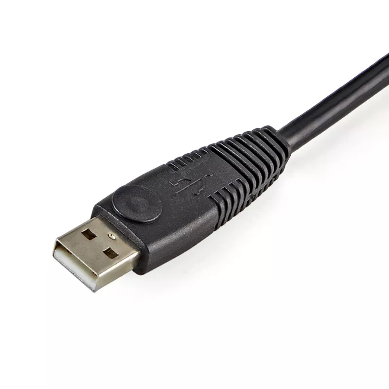StarTech.com 1,8 m 4-in-1 USB DVI KVM-Kabel mit Audio und Mikrofon