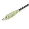 StarTech.com 1,8 m 4-in-1 USB DVI KVM-Kabel mit Audio und Mikrofon