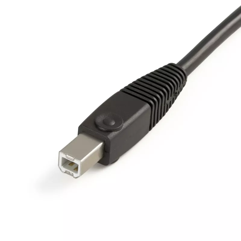 StarTech.com 1,8 m 4-in-1 USB DVI KVM-Kabel mit Audio und Mikrofon