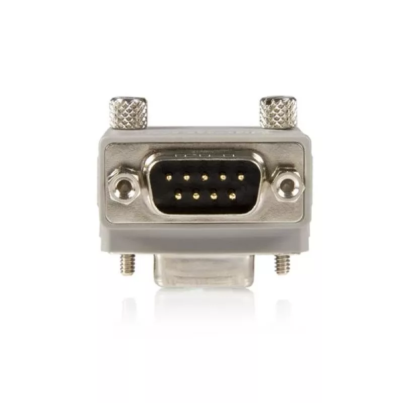 StarTech.com Rechtwinkliger DB9 auf DB9 Seriell-Kabeladapter Typ 1 – M/W