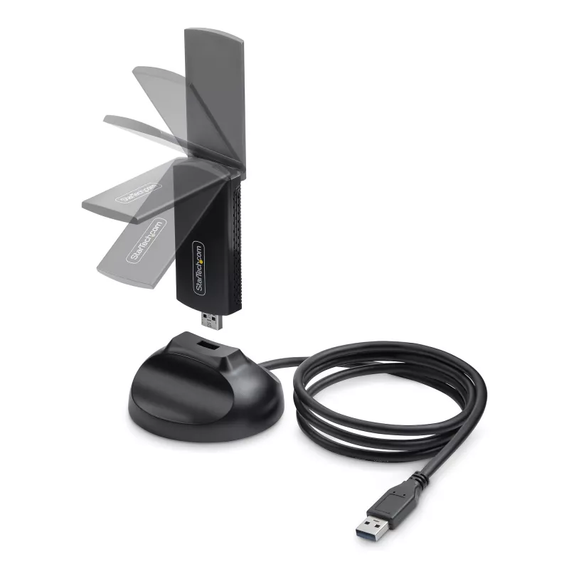 StarTech.com AX54005A-USB-WIFI-6E Netzwerkkarte WLAN 2402 Mbit/s