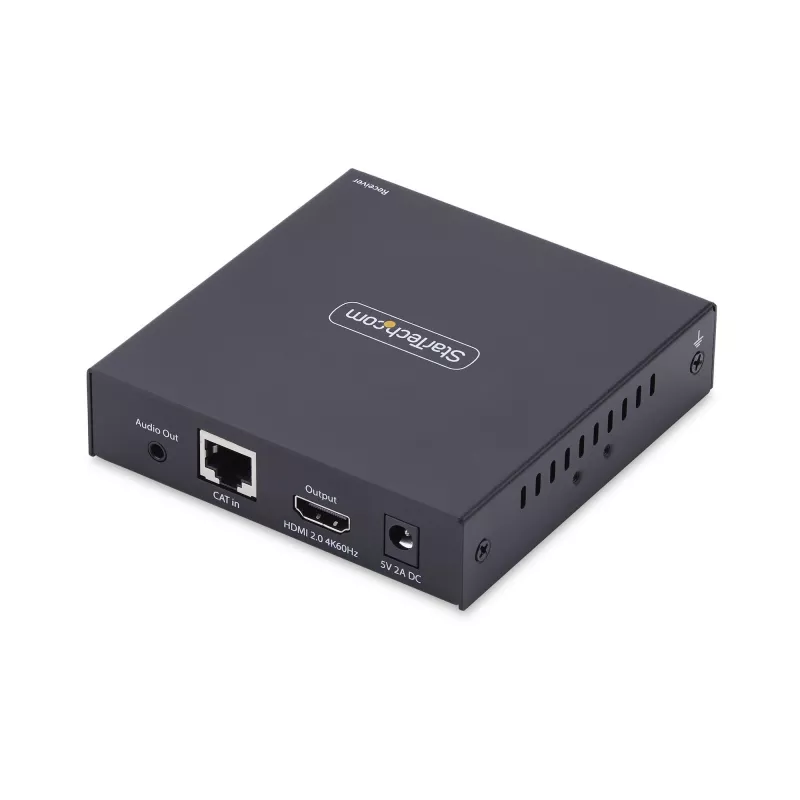 StarTech.com HDMI KVM-Empfänger über IP-Netzwerk für die IH2006-Produktserie, 4K 60Hz, treiberlos, AVoIP, inklusive Montagekit, nur Empfänger