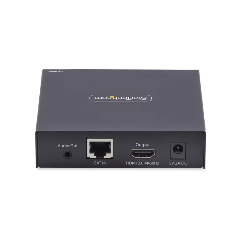 StarTech.com HDMI KVM-Empfänger über IP-Netzwerk für die IH2006-Produktserie, 4K 60Hz, treiberlos, AVoIP, inklusive Montagekit, nur Empfänger