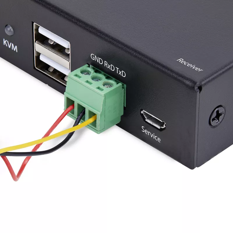 StarTech.com HDMI KVM-Empfänger über IP-Netzwerk für die IH2006-Produktserie, 4K 60Hz, treiberlos, AVoIP, inklusive Montagekit, nur Empfänger