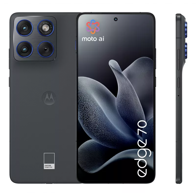 Motorola edge 70 17 cm (6.7 Zoll) Dual SIM Android 16.0 5G USB Type-C 12 GB 512 GB 4800 mAh Grau