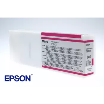 Epson Einzelpackung Vivid Magenta T591300, Vivid Magenta, Pigmentbasierte Tinte, 700 ml, 1 Stück