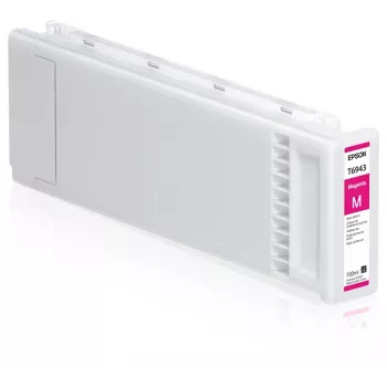 Epson Einzelpackung UltraChrome XD Magenta T694300 (700 ml), hohe (XL) Reichweite, Magenta, pigmentierte Tinte, 700 ml, 1 Stück