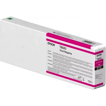 Epson Einzelpackung Vivid Magenta T804300 UltraChrome HDX/HD 700ml