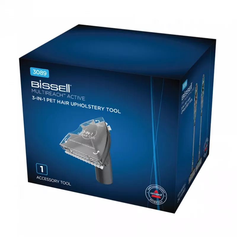 Bissell Multireach Active 3‐in‐1 Tierhaar-Polsterdüse, Polsterdüse, Handstaubsauger, Schwarz, Bissell, MultiReach Active 21V, 140 mm