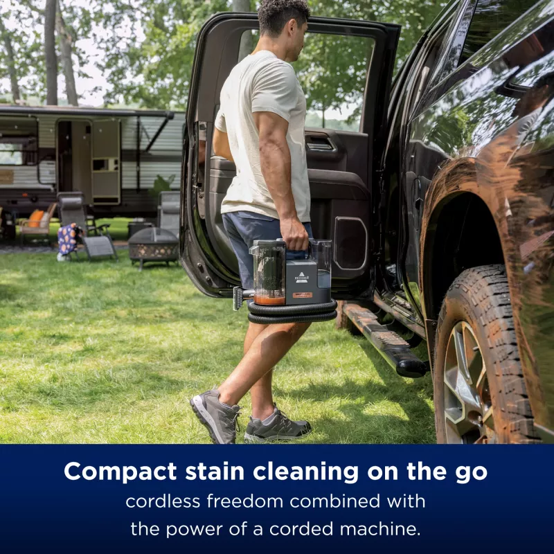 Bissell SpotClean Cordless, Handheld, Tiefenreinigung, 25 m²/h, 25 m², Autoinnenraum, Teppich, Polster, 0.9 l
